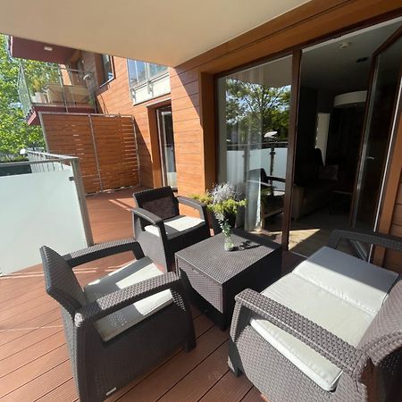 Lux Apartment Kolobrzeg Polanki Park Bagian luar foto